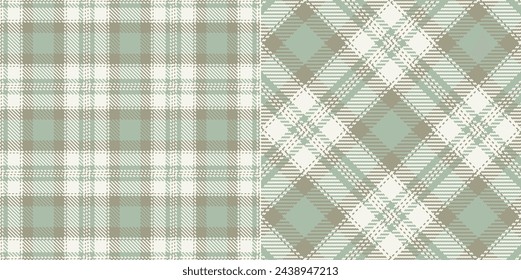 Vector checkered pattern or plaid pattern . Tartan, textured seamless twill for flannel shirts, duvet covers, other autumn winter textile mills. Vector Format