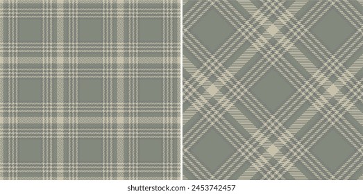 Vector checkered pattern or plaid pattern . Tartan, textured seamless twill for flannel shirts, duvet covers, other autumn winter textile mills. Vector Format