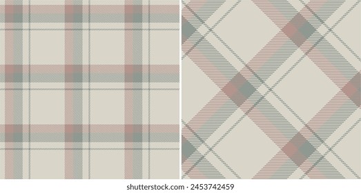 Vector checkered pattern or plaid pattern . Tartan, textured seamless twill for flannel shirts, duvet covers, other autumn winter textile mills. Vector Format