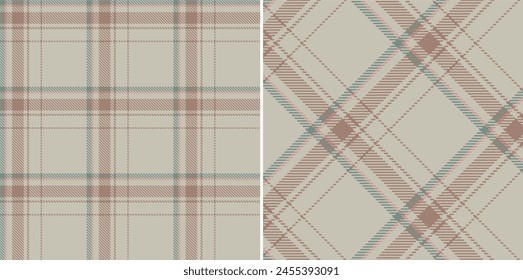 Vector checkered pattern or plaid pattern . Tartan, textured seamless twill for flannel shirts, duvet covers, other autumn winter textile mills. Vector Format