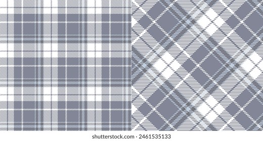 Vector checkered pattern or plaid pattern . Tartan, textured seamless twill for flannel shirts, duvet covers, other autumn winter textile mills. Vector Format