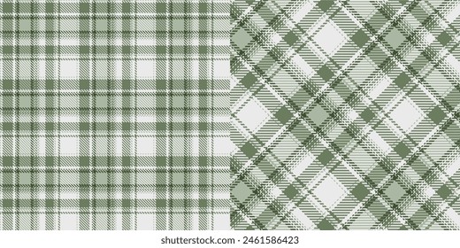 Vector checkered pattern or plaid pattern . Tartan, textured seamless twill for flannel shirts, duvet covers, other autumn winter textile mills. Vector Format