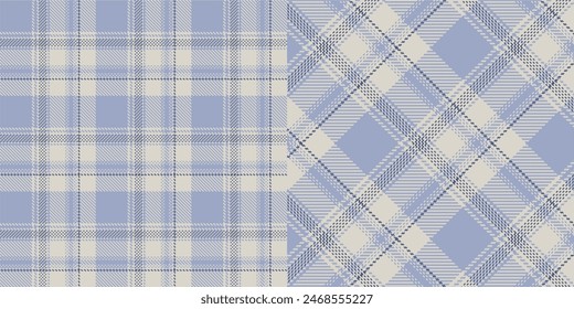 vector checkered pattern or plaid pattern . tartan, textured seamless twill for flannel shirts, duvet covers, other autumn winter textile mills. vector format