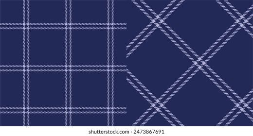 vector checkered pattern or plaid pattern . tartan, textured seamless twill for flannel shirts, duvet covers, other autumn winter textile mills. vector format