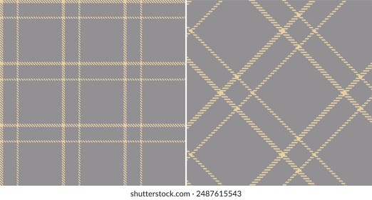 Vector checkered pattern or plaid pattern. Tartan, textured seamless twill for flannel shirts, duvet covers, other autumn winter textile mills.
Vector Format