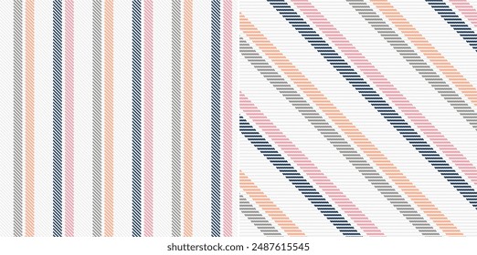 Vector checkered pattern or plaid pattern. Tartan, textured seamless twill for flannel shirts, duvet covers, other autumn winter textile mills.
Vector Format