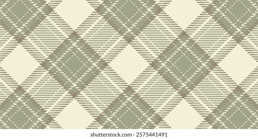 Vector checkered pattern or plaid pattern. Tartan, textured seamless twill for flannel shirts, duvet covers, other autumn winter textile mills. Vector Format