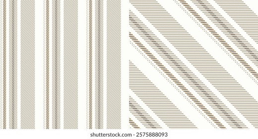 Vector checkered pattern or plaid pattern. Tartan, textured seamless twill for flannel shirts, duvet covers, other autumn winter textile mills. Vector Format