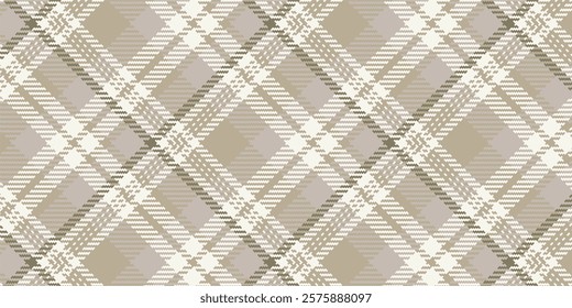 Vector checkered pattern or plaid pattern. Tartan, textured seamless twill for flannel shirts, duvet covers, other autumn winter textile mills. Vector Format
