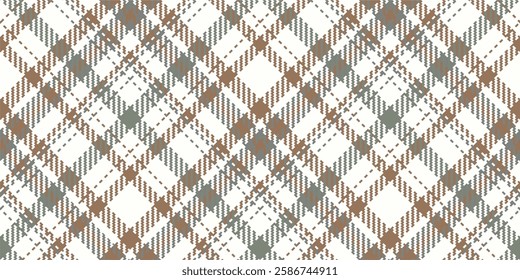 Vector checkered pattern or plaid pattern. Tartan, textured seamless twill for flannel shirts, duvet covers, other autumn winter textile mills. Vector Format