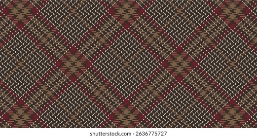 Vector checkered pattern or plaid pattern . Tartan, textured seamless twill for flannel shirts, duvet covers, other autumn winter textile mills. Vector Format