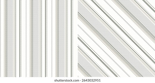 Patrón a cuadros de Vector o patrón a cuadros . Tartán, sarga sin costuras texturizada para camisas de franela, fundas nórdicas, otros molinos textiles de otoño e invierno. Formato de Vector