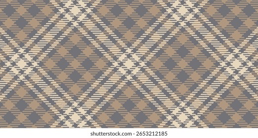 Vector checkered pattern or plaid pattern . Tartan, textured seamless twill for flannel shirts, duvet covers, other autumn winter textile mills. Vector Format
