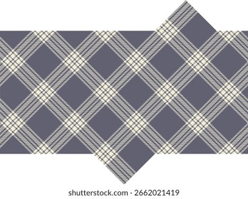Vector checkered pattern or plaid pattern . Tartan, textured seamless twill for flannel shirts, duvet covers, other autumn winter textile mills. Vector Format