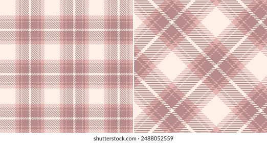 Vector checkered pattern. Tartan, textured seamless twill for flannel shirts, duvet covers, other autumn winter textile mills. Vector Format	