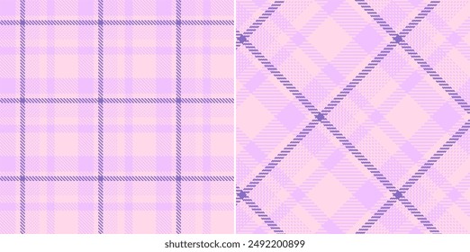 Vector checkered pattern. Tartan, textured seamless twill for flannel shirts, duvet covers, other autumn winter textile mills. Vector Format