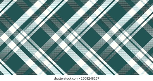 Vector checkered pattern. Tartan, textured seamless twill for flannel shirts, duvet covers, other autumn winter textile mills. Vector Format