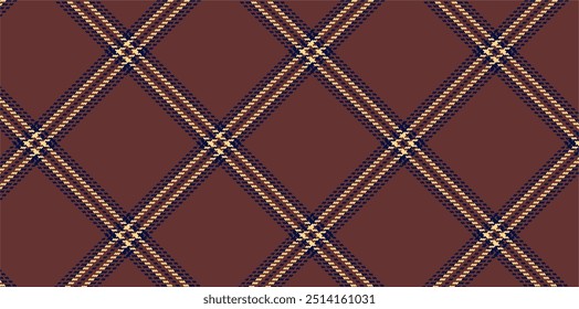 Vector checkered pattern. Tartan, textured seamless twill for flannel shirts, duvet covers, other autumn winter textile mills. Vector Format