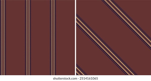 Patrón de cuadros de Vector. Tartán, sarga sin costuras texturizada para camisas de franela, fundas nórdicas, otros molinos textiles de otoño e invierno. Formato de Vector