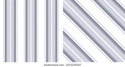 Vector checkered pattern. Tartan, textured seamless twill for flannel shirts, duvet covers, other autumn winter textile mills. Vector Format