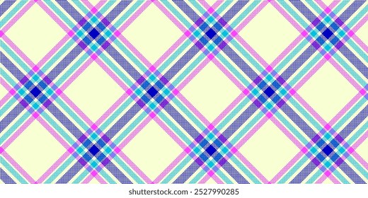 Vector checkered pattern. Tartan, textured seamless twill for flannel shirts, duvet covers, other autumn winter textile mills. Vector Format