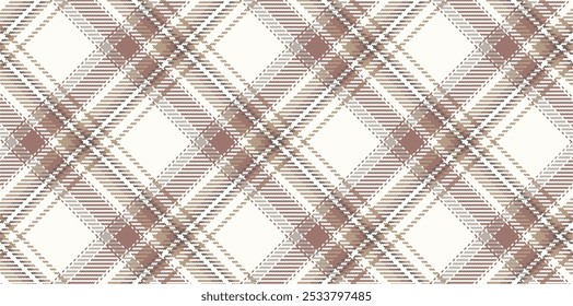 Vector checkered pattern. Tartan, textured seamless twill for flannel shirts, duvet covers, other autumn winter textile mills. Vector Format