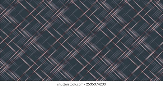 Vector checkered pattern. Tartan, textured seamless twill for flannel shirts, duvet covers, other autumn winter textile mills. Vector Format