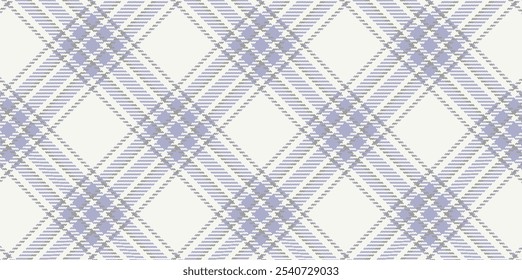 Vector checkered pattern. Tartan, textured seamless twill for flannel shirts, duvet covers, other autumn winter textile mills. Vector Format