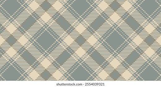 Vector checkered pattern. Tartan, textured seamless twill for flannel shirts, duvet covers, other autumn winter textile mills. Vector Format