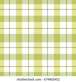 Vector checkered plaid seamless pattern