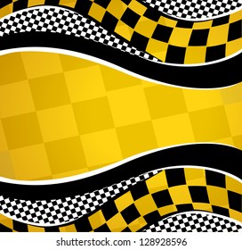 vector checkered racing background. EPS10
