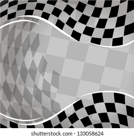 vector checkered racing background. EPS10