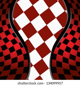 vector checkered racing background. EPS10