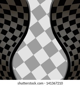 vector checkered racing background. EPS10