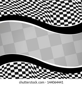 vector checkered racing background. EPS10