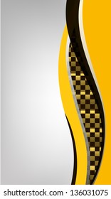 vector checkered racing flag background. EPS10 illustration