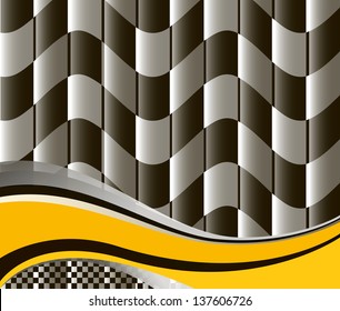 vector checkered racing flag background. EPS10 illustration
