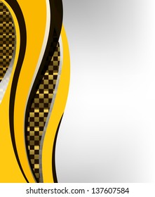 vector checkered racing flag background. EPS10 illustration