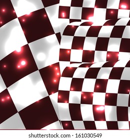 vector checkered racing flag background. EPS10