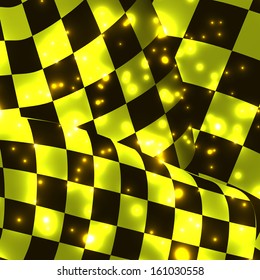vector checkered racing flag background. EPS10