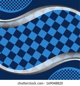 vector checkered racing flag background. EPS10