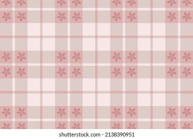 Vector checkered tablecloth in soft colors