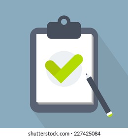 Vector checklist icon
