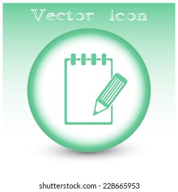 Vector checklist icon