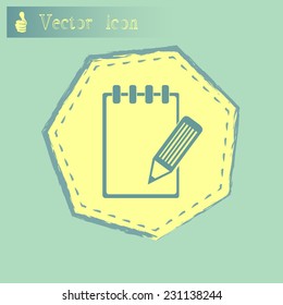 Vector checklist icon
