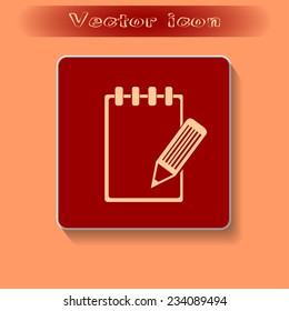 Vector checklist icon