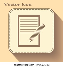 Vector checklist icon