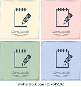 Vector checklist icon