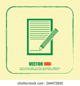Vector checklist icon