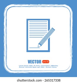 Vector checklist icon